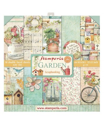SCRAP BLOK- GARDEN 10...