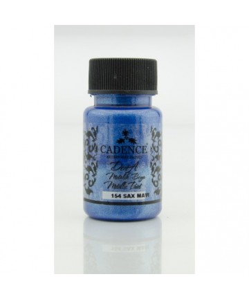 Dora metalik boja - 50 ml - sax plava - 154