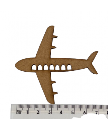 Drvena dekoracija - avion 8cm