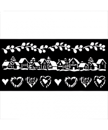 Stamperia šablon 12x25cm -...