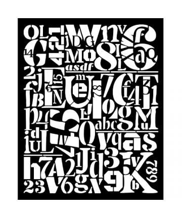 Šablon Stamperia 20x25cm -...
