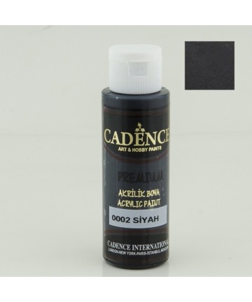 Black - Premium Acrylic 70ml 0002